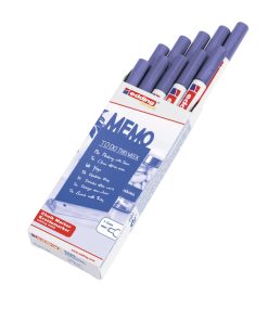 Marker za staklo CHALK MARKER E-4085 1-2mm metalik ljubičasta Edding