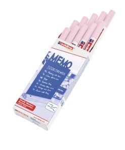 Marker za staklo CHALK MARKER E-4085 1-2mm pastel roze Edding