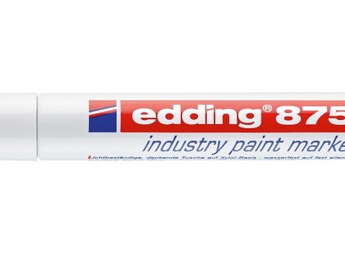 Industrijski paint marker E-8750 2-4mm bela Edding