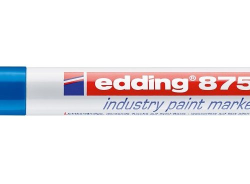 Industrijski paint marker E-8750 2-4mm plava Edding