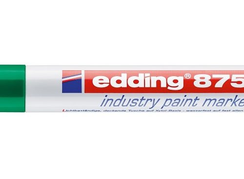 Industrijski paint marker E-8750 2-4mm zelena Edding