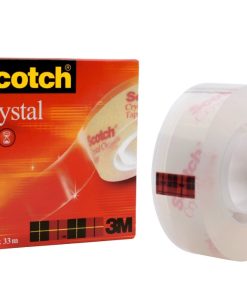 Lepljiva traka Scotch Crystal 600, 19mm x 33m