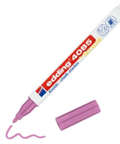 Marker za staklo CHALK MARKER E-4085 1-2mm metalik roze Edding