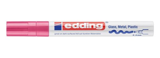 Paint marker E-750 2-4mm roze Edding