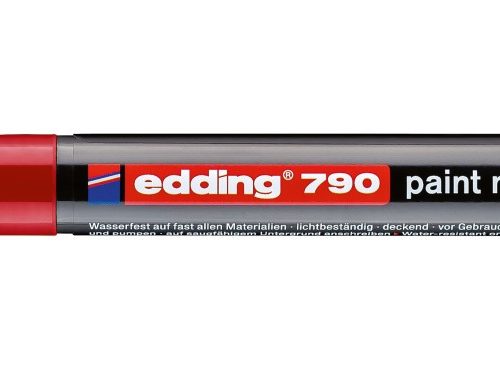 Paint marker E-790 2-3mm crvena Edding