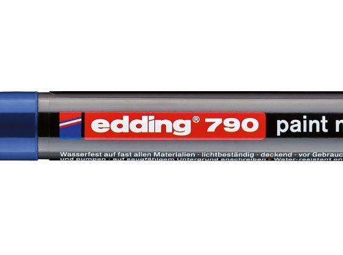 Paint marker E-790 2-3mm plava Edding