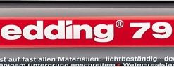 Paint marker E-791 1-2mm srebrna Edding