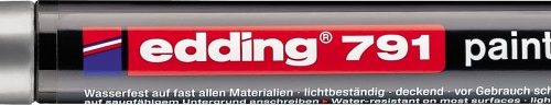 Paint marker E-791 1-2mm srebrna Edding