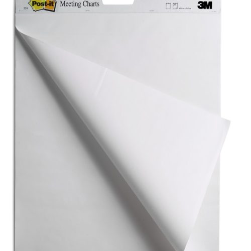 Samolepljivi flipchart blok blanko, 30l, 64x76cm, Post-it 559 3M