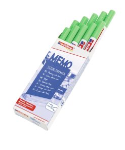 Marker za staklo CHALK MARKER E-4085 1-2mm neon zelena Edding