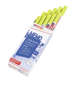 Marker za staklo CHALK MARKER E-4085 1-2mm neon žuta Edding