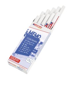 Marker za staklo CHALK MARKER E-4085 1-2mm standard bela Edding