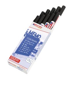 Marker za staklo CHALK MARKER E-4085 1-2mm standard crna Edding