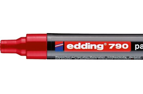 Paint marker E-790 2-3mm crvena Edding