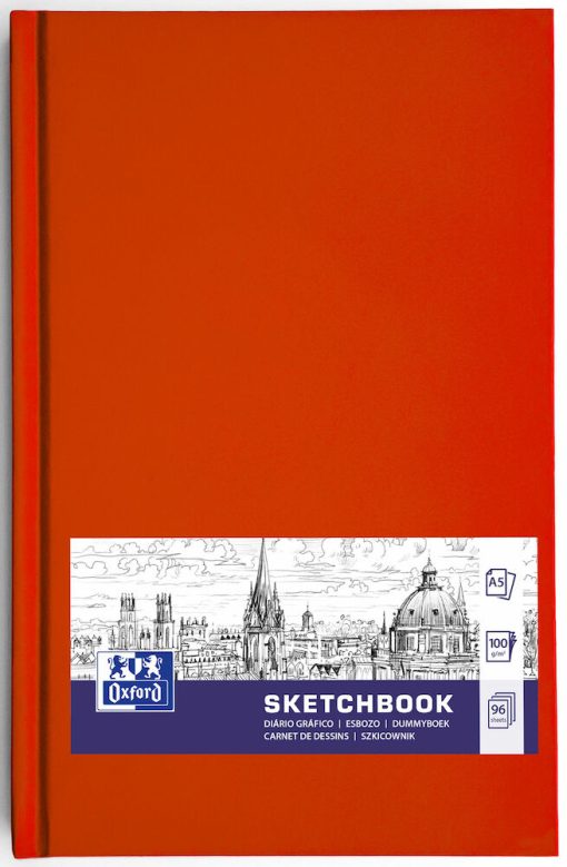 Sketchbook A5, tvrdi povez, 100g, 96 listova