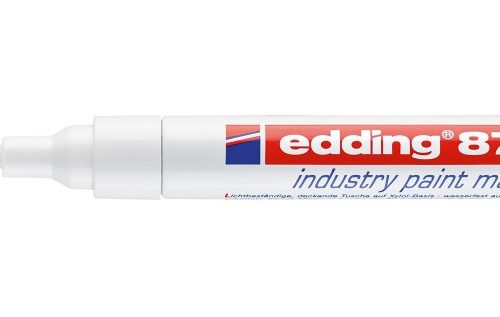 Industrijski paint marker E-8750 2-4mm bela Edding