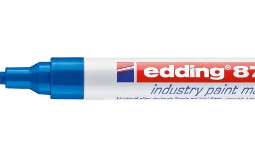 Industrijski paint marker E-8750 2-4mm plava Edding