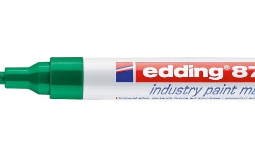 Industrijski paint marker E-8750 2-4mm zelena Edding