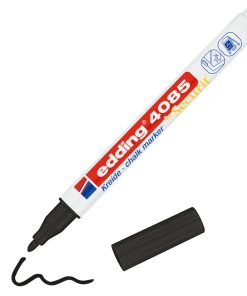 Marker za staklo CHALK MARKER E-4085 1-2mm standard crna Edding