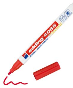 Marker za staklo CHALK MARKER E-4085 1-2mm standard crvena Edding