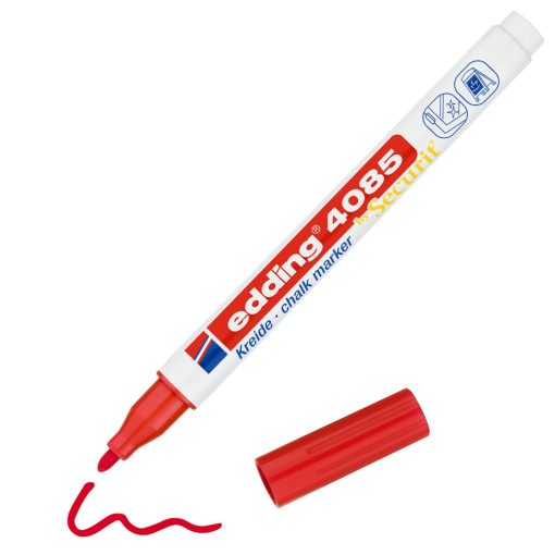 Marker za staklo CHALK MARKER E-4085 1-2mm standard crvena Edding