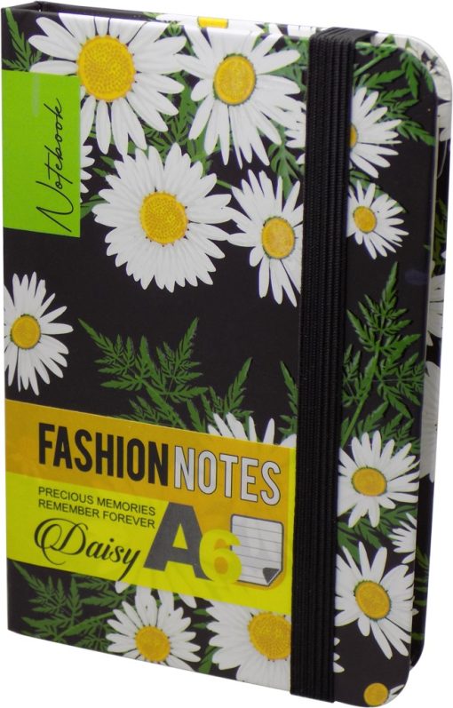 Rokovnik Notes A6 sa lastišem FASHION DAISY, Optimum - Image 4