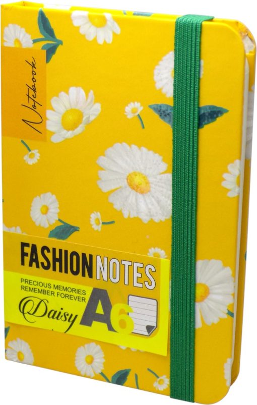 Rokovnik Notes A6 sa lastišem FASHION DAISY, Optimum - Image 3