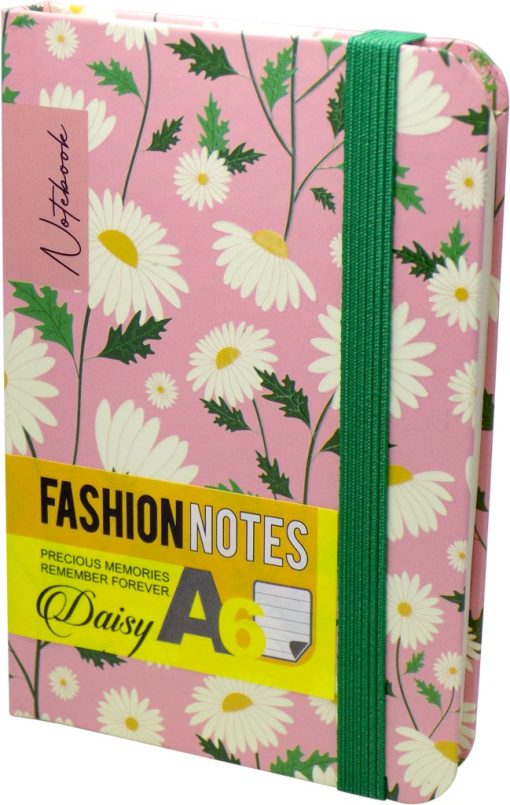 Rokovnik Notes A6 sa lastišem FASHION DAISY, Optimum - Image 2