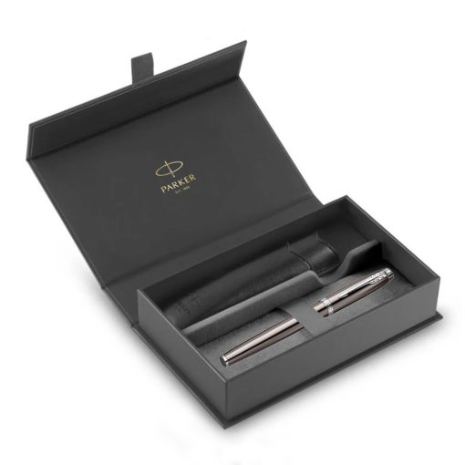 Parker poklon SET Royal Im Dark Espresso CT - Roler + Futrola