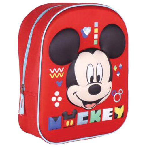 Ranac predškolski 3D Mickey Cerda 2100004020 crveni