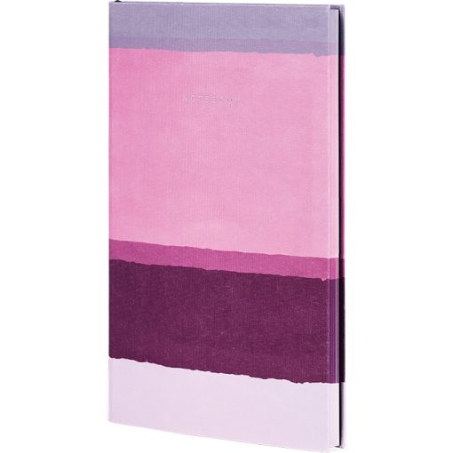 Notes 13x21cm linije 192strane s gumicom Stripes Bubblegum FSC Castelli 0QO4IS-008 - Image 2