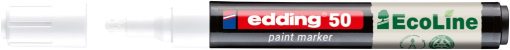 Paint marker E-50 Ecoline 2-3mm bela Edding