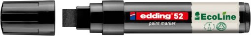 Paint marker E-52 Ecoline Jumbo 4-15mm crna Edding