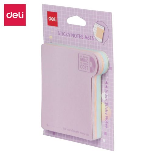 STICKY NOTES 80lista 60x70mm EA613, DELI