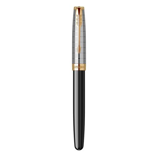 Nalivpero Parker Royal Sonet Metal Black GT M - Image 2