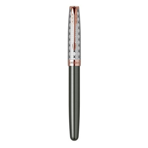 Nalivpero Parker Royal Sonet Metal Grey PGT M - Image 2