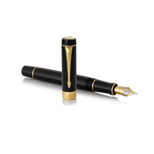 Nalivpero Parker Royal Duofold Classic Black GT M - Image 6