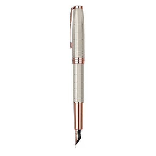 Nalivpero Parker Royal Sonet Silver Chisel PGT M - Image 3