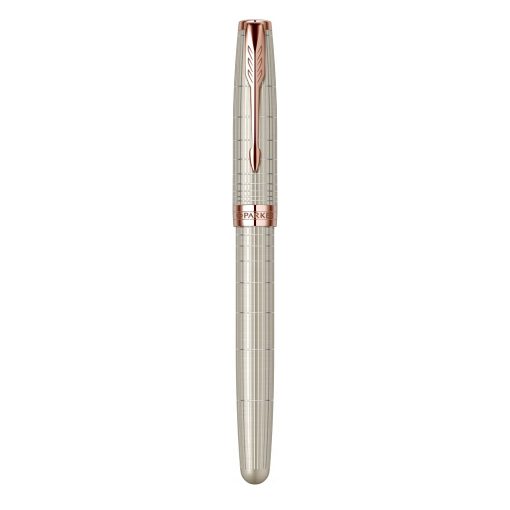 Nalivpero Parker Royal Sonet Silver Chisel PGT M - Image 2