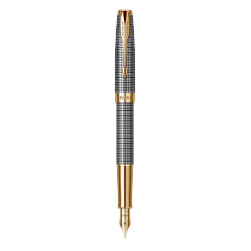 Nalivpero Parker Royal Sonet Silver Chisel GT M