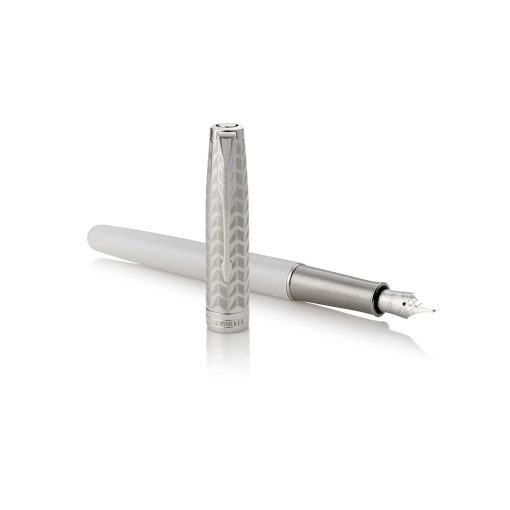 Nalivpero Parker Royal Sonet Metal Pearl CT M - Image 6