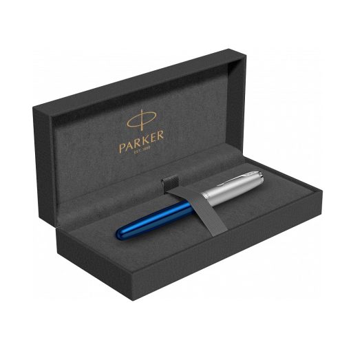 Nalivpero Parker Royal Sonet Silver Blue CT F - Image 6