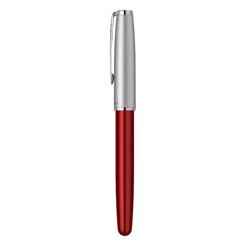 Nalivpero Parker Royal Sonet Silver Red CT F - Image 4