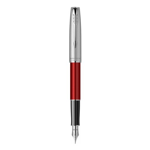 Nalivpero Parker Royal Sonet Silver Red CT F