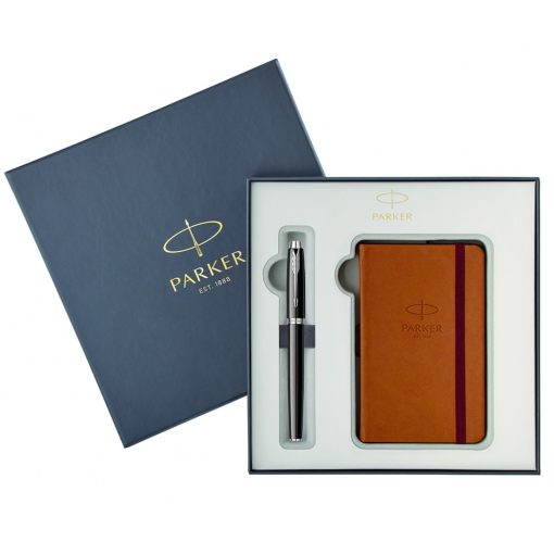 Parker poklon SET Royal IM Black CT - Nalivpero + Notes