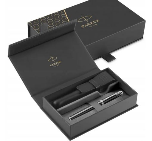 Parker poklon SET Royal Im Black CT - Nalivpero + Futrola