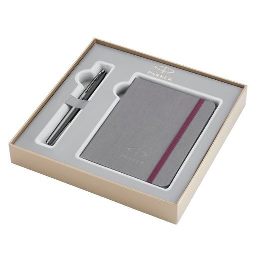 Parker poklon SET Royal Im Titanium - Nalivpero + Notes